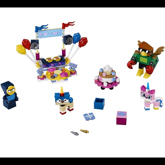 NWT **Retired Set** 2018 LEGO Unikitty Party Time 41453 Set (214 Pieces) - Picture 4 of 7